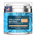 Retinol Cream for Face - Collagen Retinol Hyaluronic Acid Cream - Face Moisturizer for Aging Skin - Anti Aging Wrinkle & Firming Skin Care Neck - Day & Night - 1.7 fl.oz