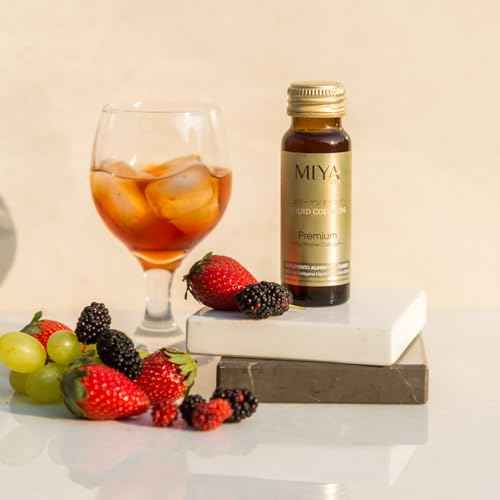 Premium Liquid Collagen for Women | 10,000 mg of Marine Collagen | Red Berries and Grape Flavor | Supports Skin, Hair & Nails | Beauty Supplement | Box with 10 Shots