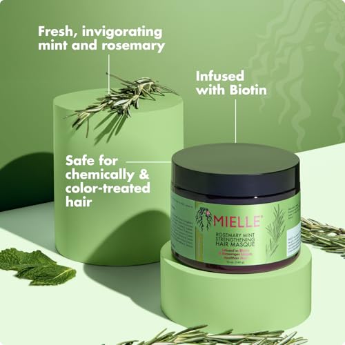 Mielle Organics Rosemary Mint Strengthening Hair Mask 12oz