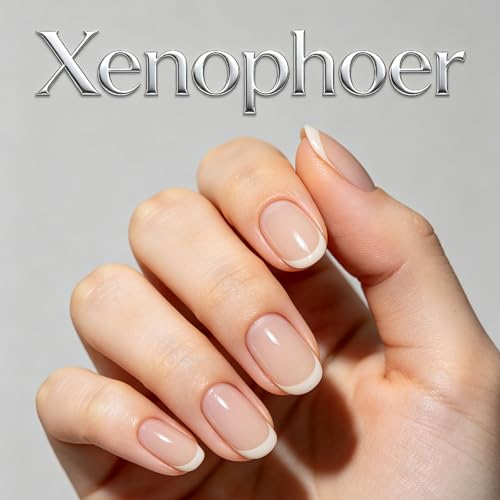 Medium Almond Press-On Nails with 3D Butterfly Design - 24 Pcs