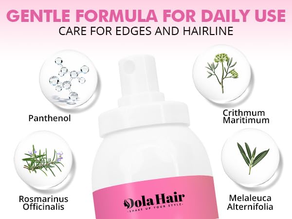 Dolahair Lace Melting Spray for Glueless Wigs - Easy Application Kit