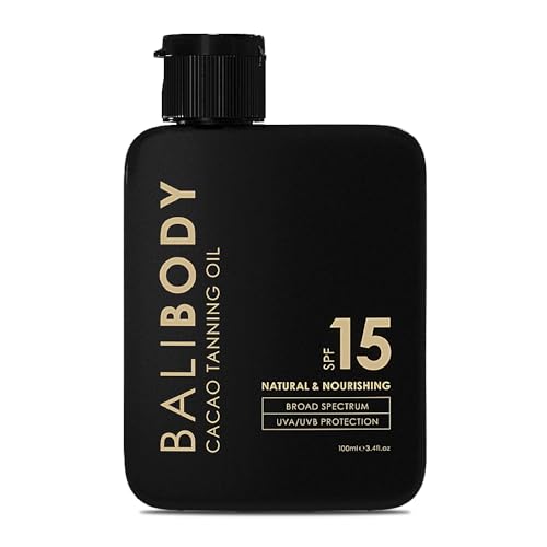 Bali Body Cacao Tanning Oil SPF 15 | Hydrating Tan Enhancer
