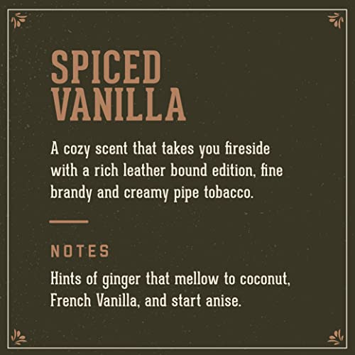 18.21 Man Made Man Spiced Vanilla Beard Oil & Beard Balm - Set Bundle, All Hair & Skin Types for Men, Strengthens and Moisturizes in a Manly Aroma