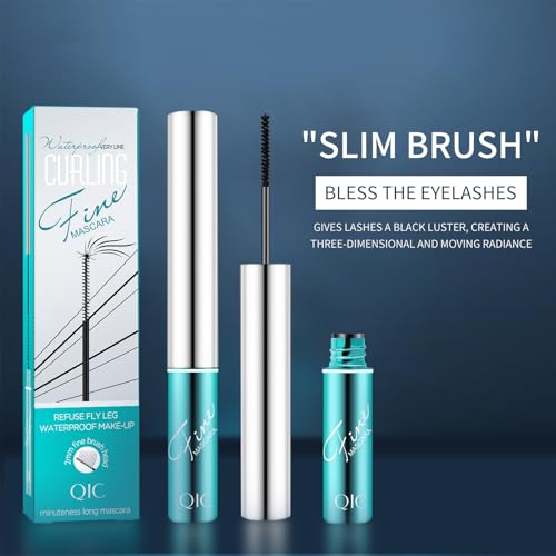 4D Ultra Fine Mascara for Thin Lashes, Lengthening & Thickening