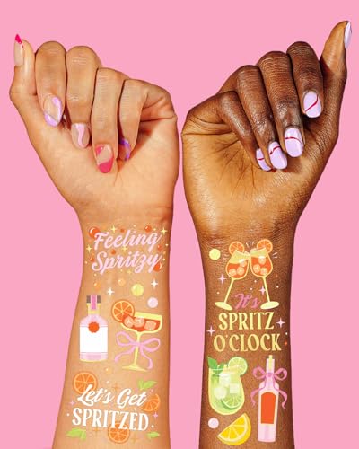 xo, Fetti Spritz Tattoos - 50 Gold Foil Temporary Tattoos