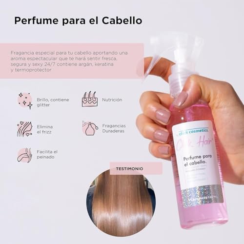 Click Hair Perfume Mist 4oz - Heat Protectant & Shine