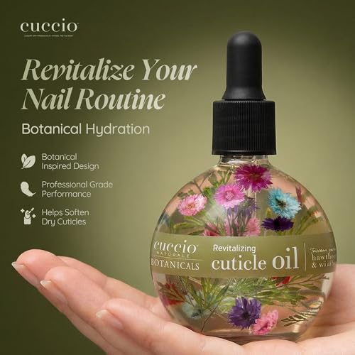 Cuccio Naturale Revitalizing Cuticle Oil - Tuscan Garden, 2.1 oz