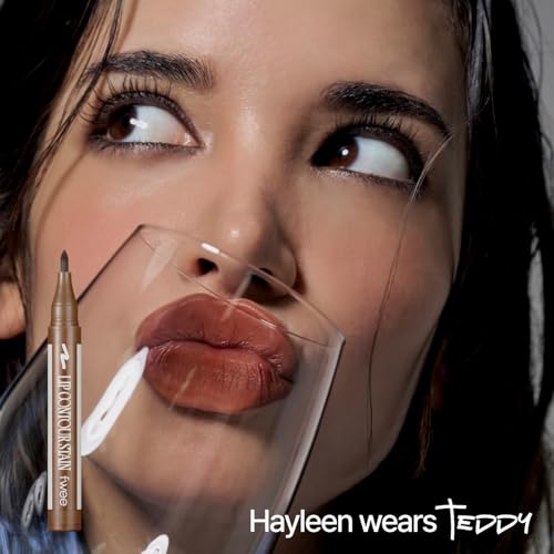 fwee Lock'n Line Lip Contour Stain 04 Fever | No-Transfer