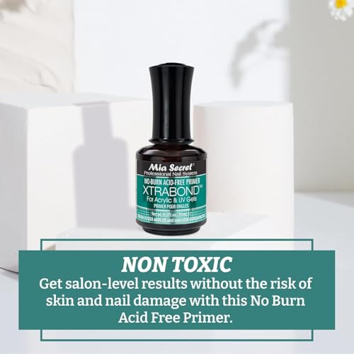 Mia Secret Nail Prep Kit with pH Dehydrator & Acid-Free Primer - 0.5 oz