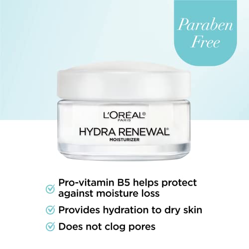 L'Oreal Paris Hydra-Renewal Face Moisturizer for Sensitive Skin 1.7 Oz