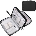 FYY Extra Large Electronic Organizer Bag for iPad & Cables