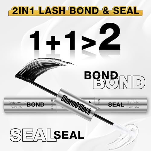 Lash Bond & Seal Glue Kit - 72H Waterproof Eyelash Adhesive