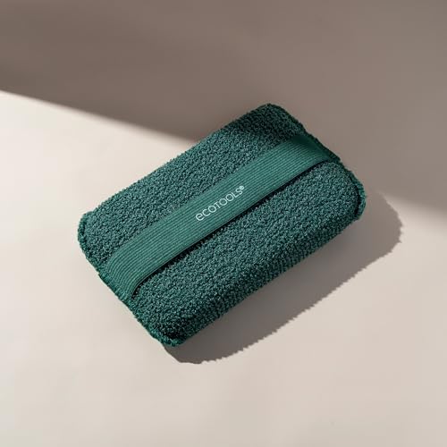 EcoTools XL Body Buffer, Exfoliating Body Scrubber, Large Sponge for Whole Body Cleansing, Quickly Remove Dry Skin, Eco-Friendly Bath Accessory for Men & Women, Cruelty-Free, 1 Count