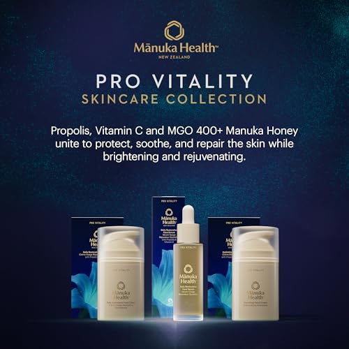 Manuka Health Hydrating Hand Cream with Vitamin C, Manuka Honey &Propolis ? 50 ml / 1.69 oz ? Natural Hand Cream for Dry Cracked Hands, Hydrates, Protects & Supports Skin Health