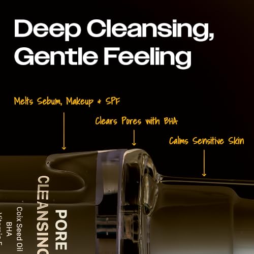 YUMU Coix Seed Deep Pore Cleansing Oil - BHA Makeup Remover