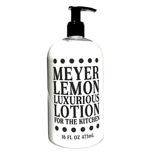 Greenwich Bay Trading Company Kitchen Collection Bundle: Meyer Lemon - 16 Ounce Shea Butter Lotion & 16 Ounce Hand Soap