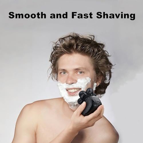 6 Blades Head Shaver Replacement Heads,6D Head Shaver Replacement Blades Compatible with Many Brand Bald Shavers for Men,Waterproof,Wet and Dry Use for Home and Travel,2 Pack.