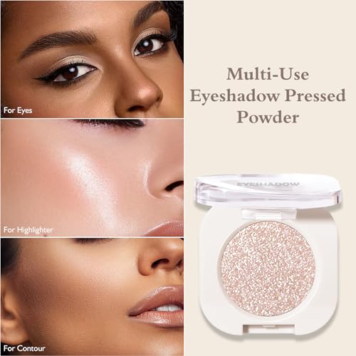 Matte Eyeshadow Palette 2-Piece Set - Nude Brown Shimmer & Matte