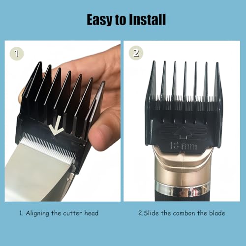 6-Pack Dog Clipper Attachment Comb Guards (3-18mm)