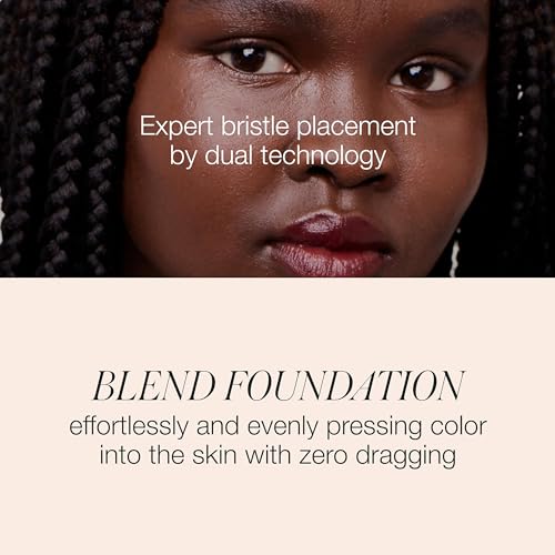 RMS Beauty Skin2Skin Vegan Makeup Brush ? Soft, Durable Cruelty-Free Brush for Flawless Foundation, Concealer, Eyeshadow, Blush & Brow Application