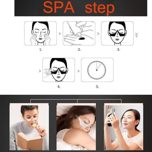 Red Light Eye Massager Glasses for Dark Circles & Puffiness