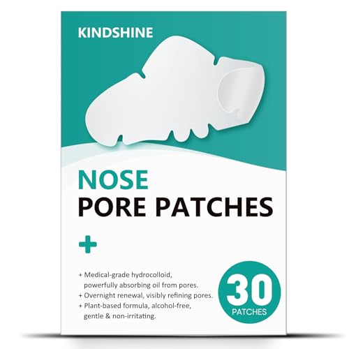 Unscented Hydrocolloid Nose Pore Patches 30 Count - Overnight Blackhead Remover