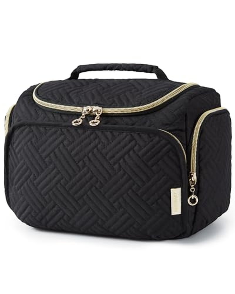 BAGSMART Travel Toiletry Bag for Women - Cosmetic Organizer