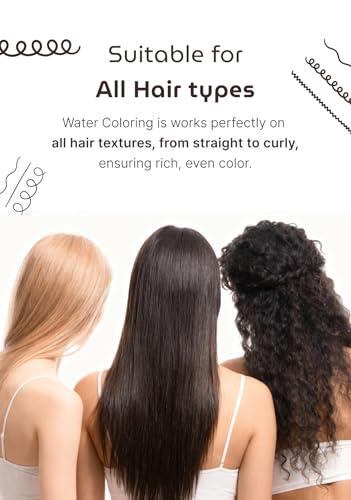 SEEDBEE Dark Brown Water-Activated Hair Dye Kit - 3 Pack, Plant-Based Permanent Hair Color for Gray Coverage, Easy Application