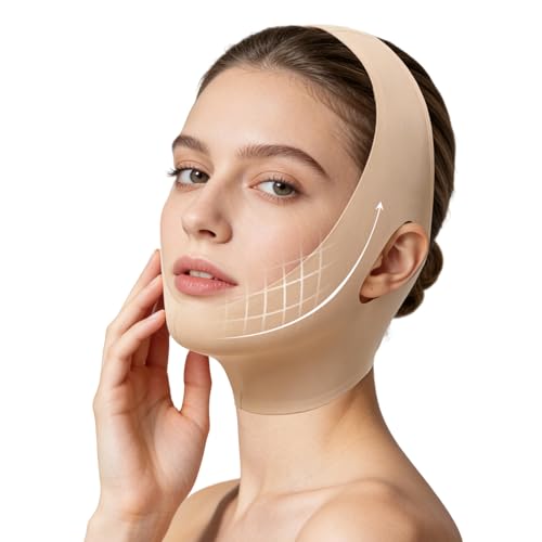 Collagen Face Sculpt Wrap - Reusable Jawline Shaper Chin Strap