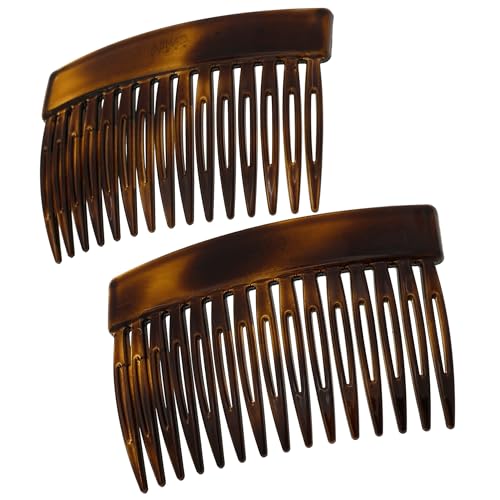 Camila Paris CP2942 French Twist Hair Combs, 3" Small Side Comb Clips