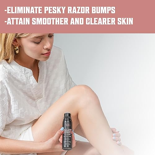 Viking Revolution Razor Bumps Treatment for Women - After Shave for Women Ingrown Hair Serum - Bump Stopper for Bikini Area with Salicylic Acid - Razor Burn Treatment 3.38 Fl Oz