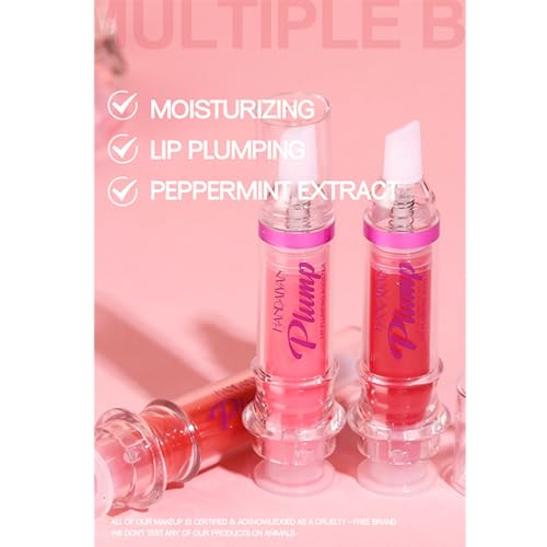 3-Color Lip Plumping Booster Gloss - Fuller Lips