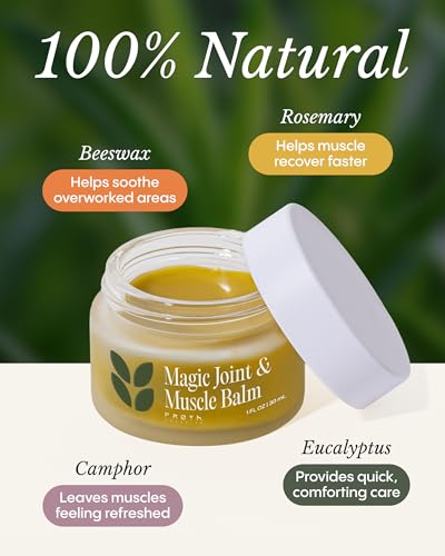 Frøya Organics Joint & Muscle Care Balm - 1 fl oz, Soothing Relief