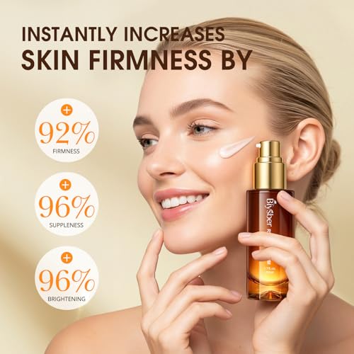 Retinol Collagen Serum for Face: Anti Aging & Anti Wrinkle Repair Peptide Serum with Boost Hydration Formula - Day/Night Facial Firming Neck Plump Skin Care for Women/Men (1.69 Fl Oz)