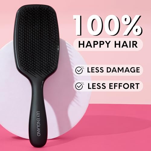 Lily England Curly Hair Detangling Brush for 2c-4c Hair