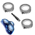 YOUNGPRO HQ8-3 Replacement Heads for Aquatec Shavers, Compatible with Philips Norelco