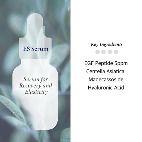 Cos De BAHA EGF Peptide 5ppm Cica Serum 1 Fl Oz ? Centella Asiatica, Hyaluronic Acid & Panthenol Lightweight Face Serum for Smooth Looking Skin (30 ml)