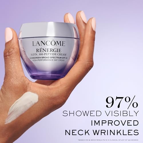 Lanc?me R?nergie H.P.N. 300-Peptide Cream SPF 25 Face Cream - Anti-Aging Moisturizer, Targets Fine Lines, Wrinkles & Dark Spots - SPF 25 Sunscreen Protection