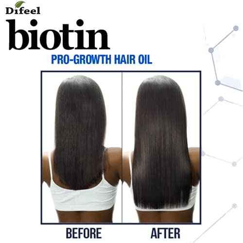Difeel Premium Biotin Hair Oil 7.1 oz. - Deluxe 2-PC GIFT SET