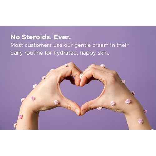 Seborrheic Face Cream for Dry Skin - Hydrates & Supports the Skin Barrier with MCT Oil, Squalane - Moisturizing Face, Scalp and Body Cream for Sensitive Skin - No Steroids, Gentle Ingredients