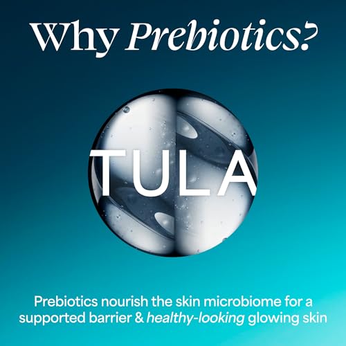 TULA Travel Skincare Set - 4-Step Dehydration & Dullness Routine with Vitamin C & Hyaluronic Acid