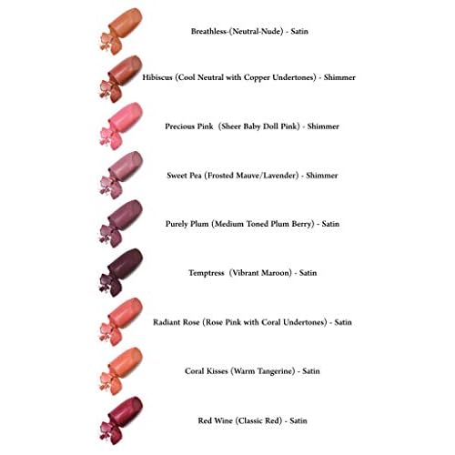 Mom's Secret Natural Lipstick, Organic, Vegan, Gluten Free, Cruelty Free, Made in the USA, 0.12 oz. (Coral Kisses)