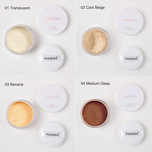 PHOERA Setting Powder Duo - Oil Control & Full Coverage