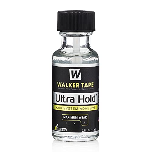 Walker Tape Ultra Hold Hair Adhesive 0.5 oz - Waterproof Lace Glue
