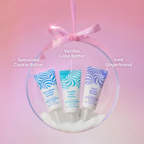EOS Holiday 24H Moisture Mini Super Balm Set - 3 Pack