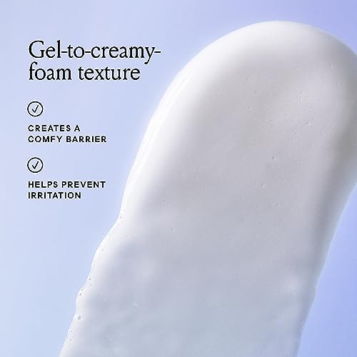 Vulva-Safe Shave Gel & Gentle Cleanser for Sensitive Areas - Fragrance-Free, 6.5 Fl Oz - Shaving Agent