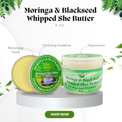 Mine Botanicals Moringa & Black Seed Whipped Shea Butter