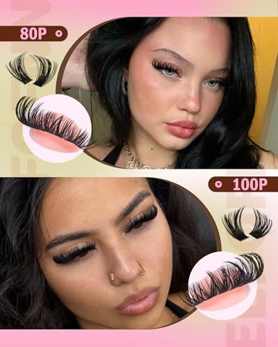 Volume Lash Clusters Kit 560pcs - DIY Eyelash Extensions