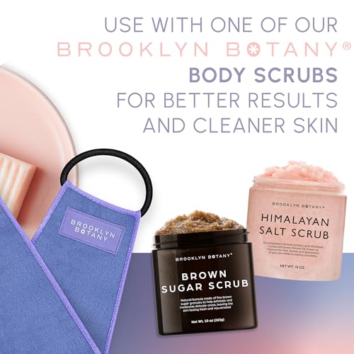 Brooklyn Botany Exfoliating Back Scrubber with Handles – 32.5"