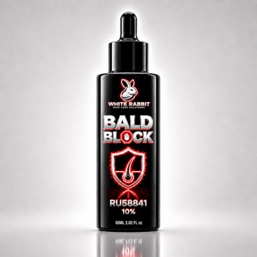 Bald Block RU58841 10% Hair Loss Serum for Men & Women